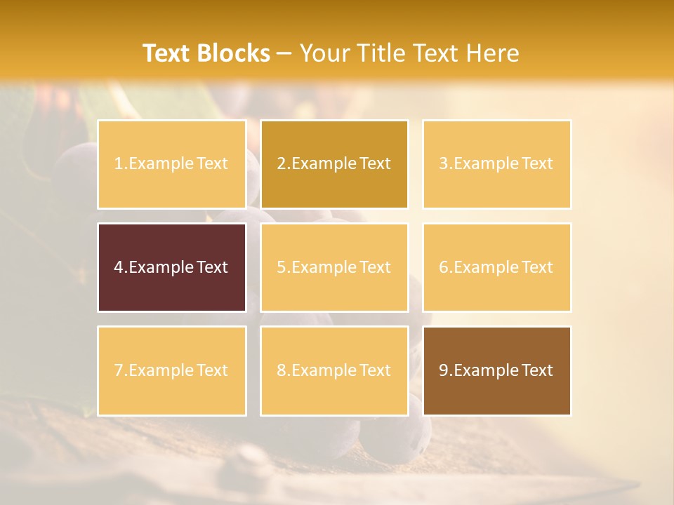 Organic Country Vineyard PowerPoint Template