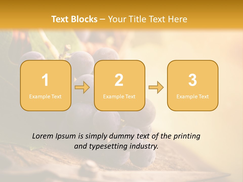 Organic Country Vineyard PowerPoint Template