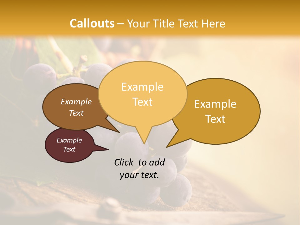 Organic Country Vineyard PowerPoint Template