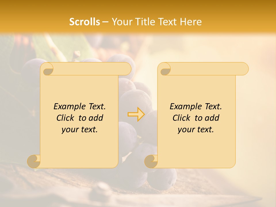 Organic Country Vineyard PowerPoint Template