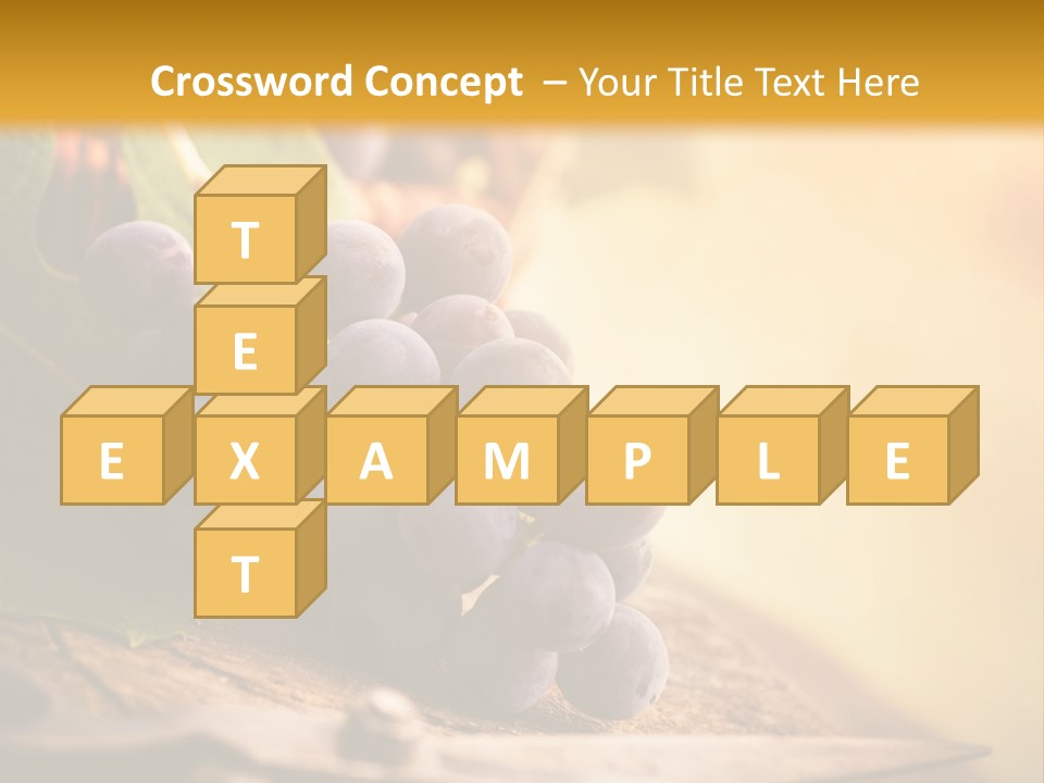 Organic Country Vineyard PowerPoint Template