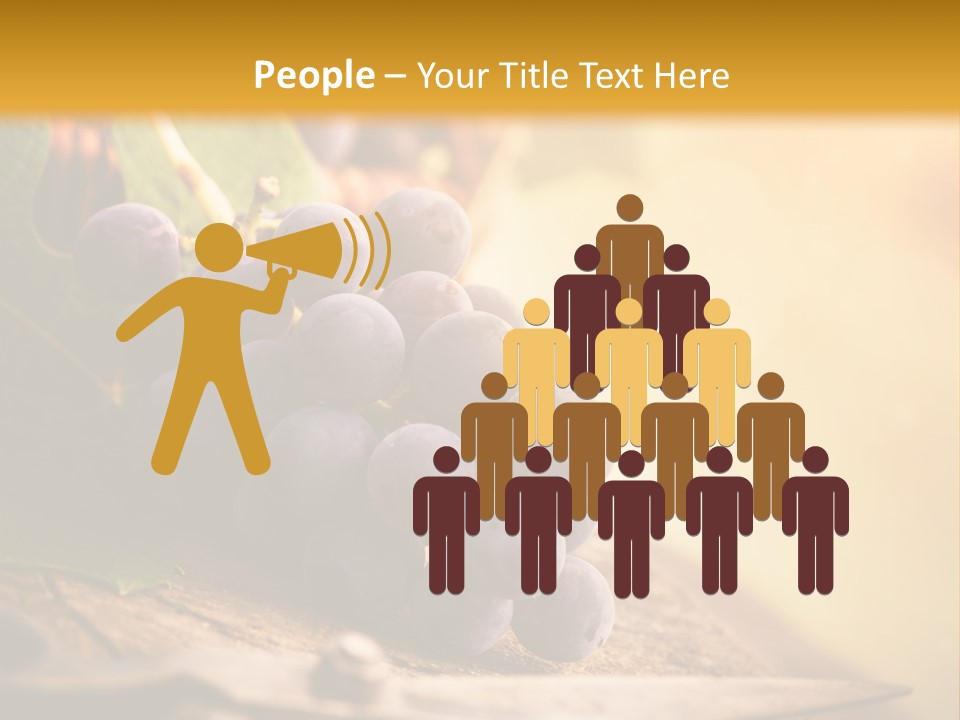 Organic Country Vineyard PowerPoint Template