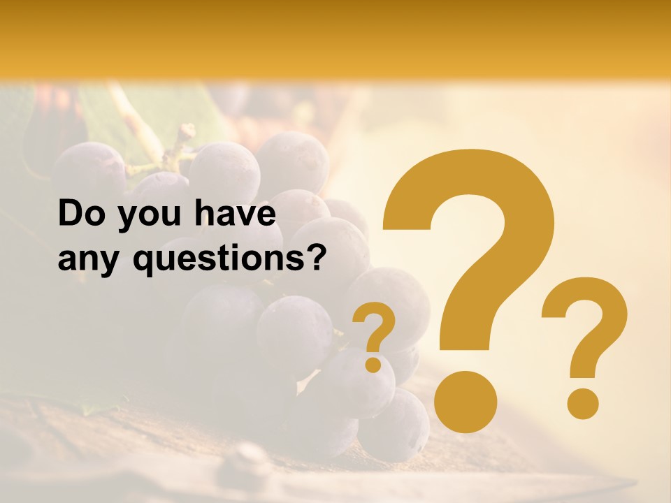 Organic Country Vineyard PowerPoint Template