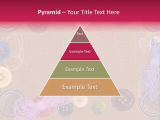 Yellow Embroidery Details PowerPoint Template