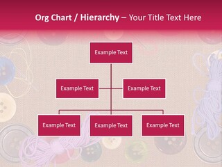 Yellow Embroidery Details PowerPoint Template