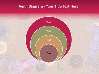 Yellow Embroidery Details PowerPoint Template