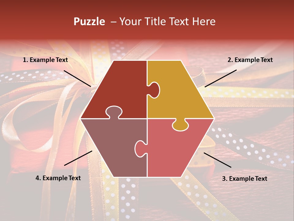 Wrap Brown Blur PowerPoint Template