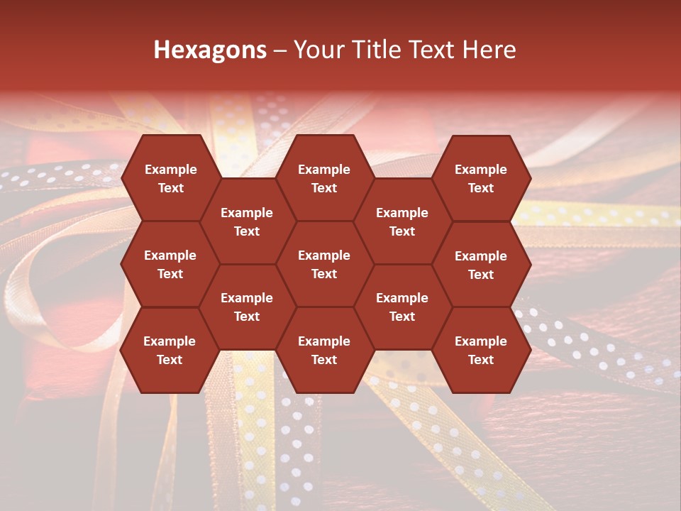 Wrap Brown Blur PowerPoint Template