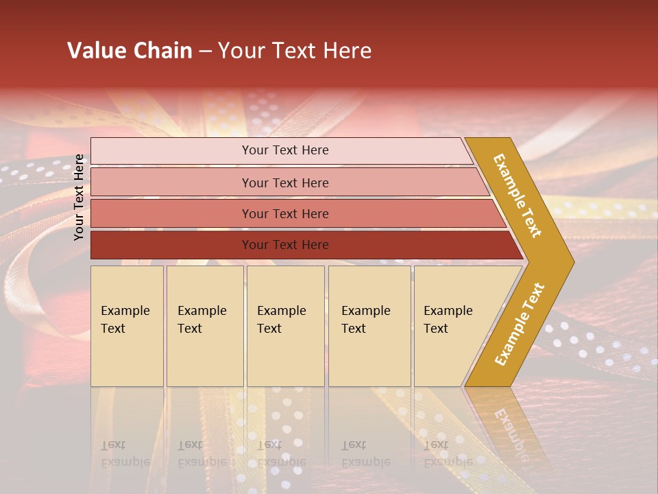 Wrap Brown Blur PowerPoint Template