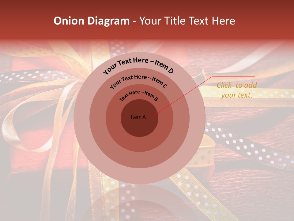 Wrap Brown Blur PowerPoint Template