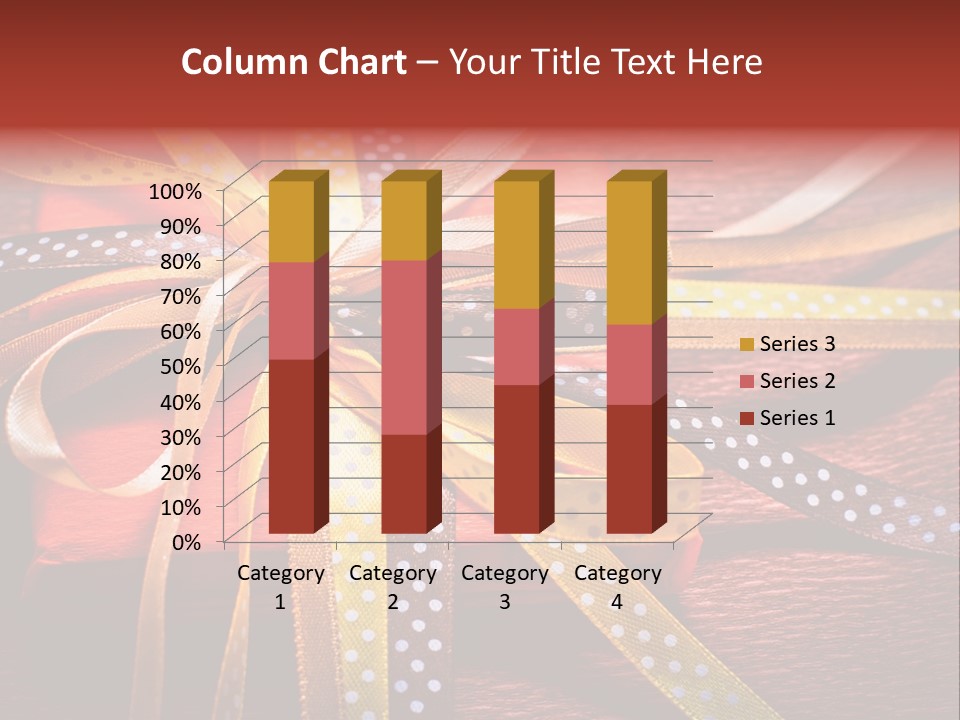 Wrap Brown Blur PowerPoint Template