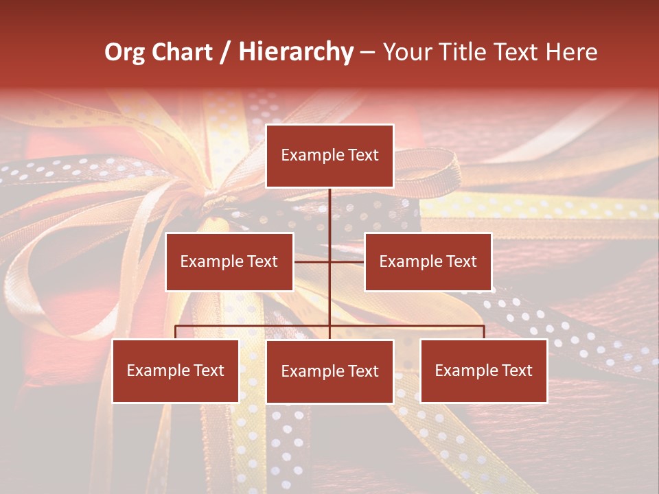 Wrap Brown Blur PowerPoint Template