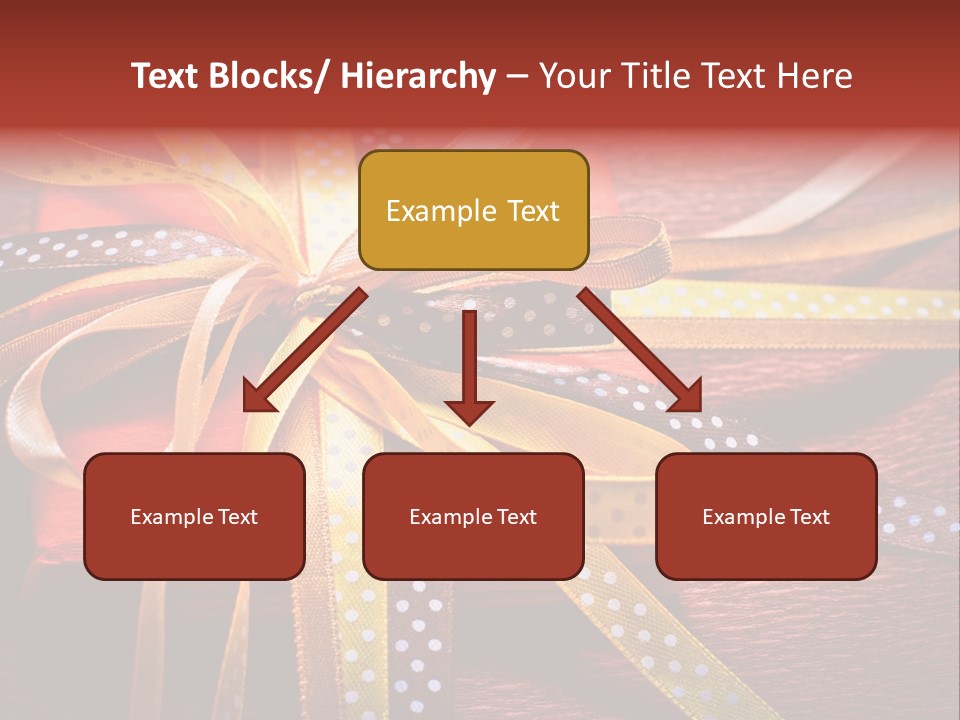 Wrap Brown Blur PowerPoint Template