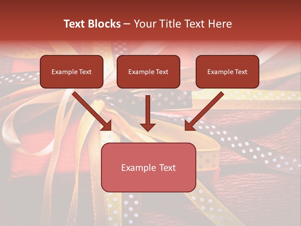 Wrap Brown Blur PowerPoint Template