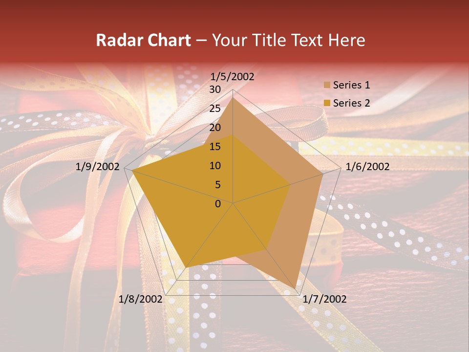 Wrap Brown Blur PowerPoint Template