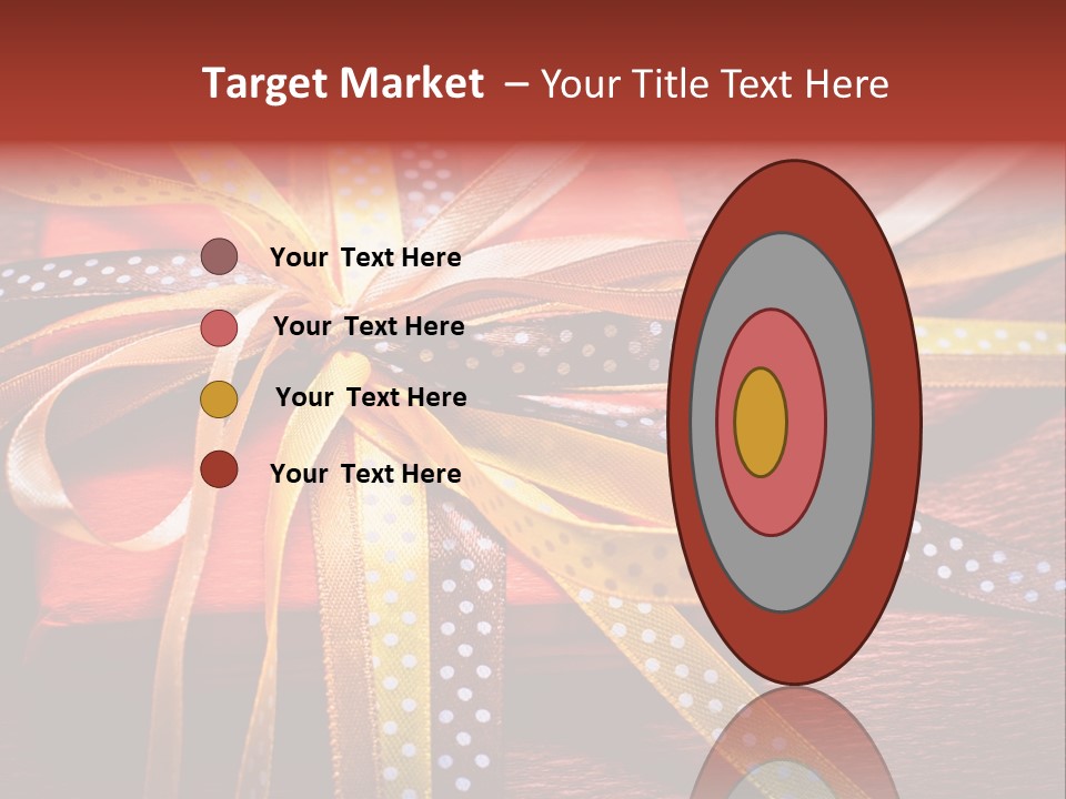 Wrap Brown Blur PowerPoint Template