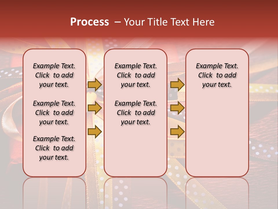 Wrap Brown Blur PowerPoint Template