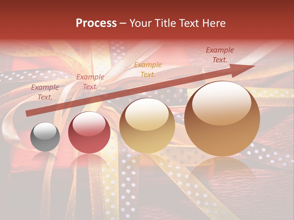 Wrap Brown Blur PowerPoint Template