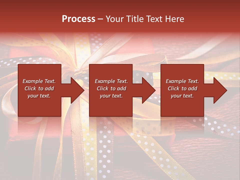 Wrap Brown Blur PowerPoint Template