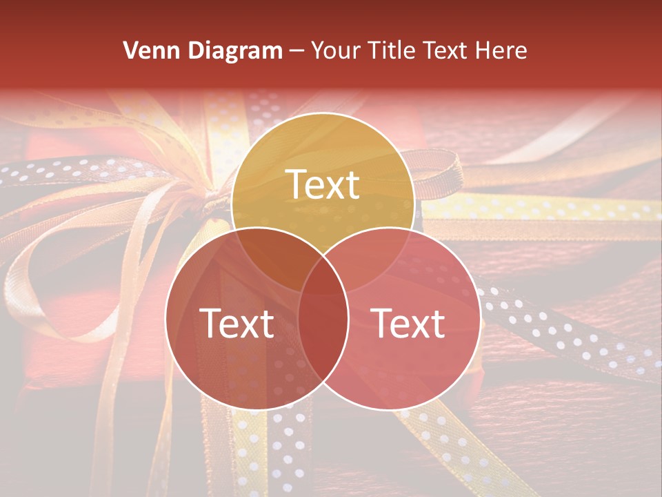 Wrap Brown Blur PowerPoint Template