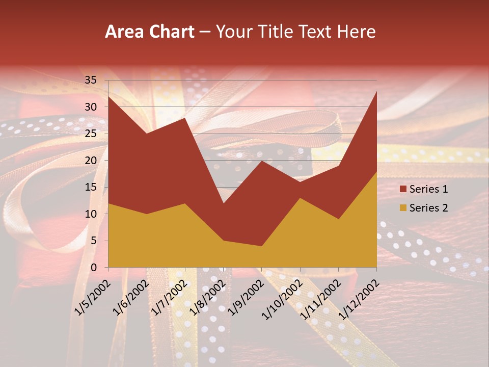 Wrap Brown Blur PowerPoint Template