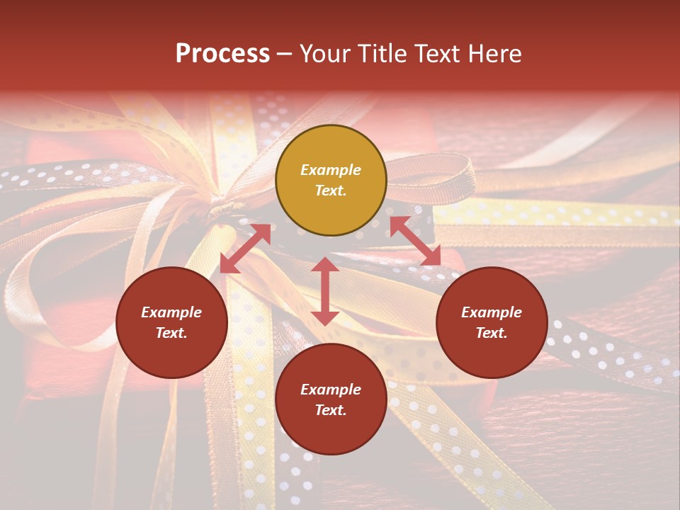 Wrap Brown Blur PowerPoint Template