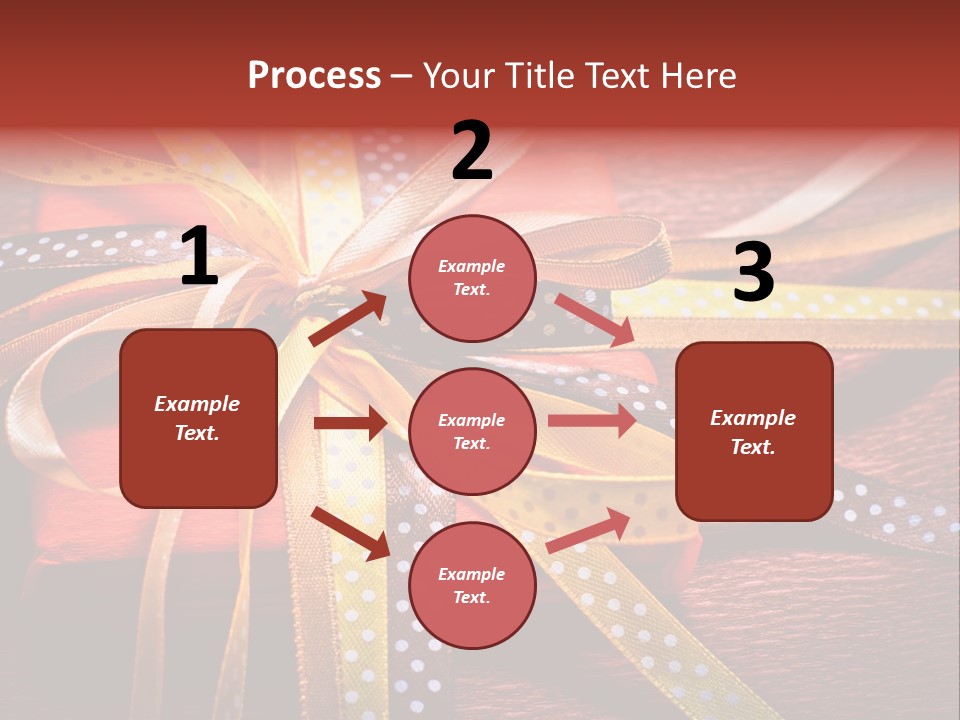 Wrap Brown Blur PowerPoint Template