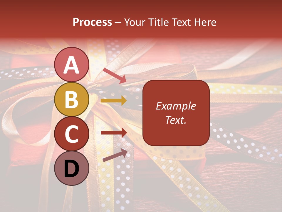 Wrap Brown Blur PowerPoint Template