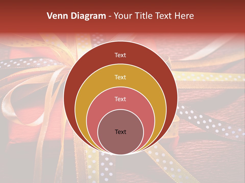 Wrap Brown Blur PowerPoint Template