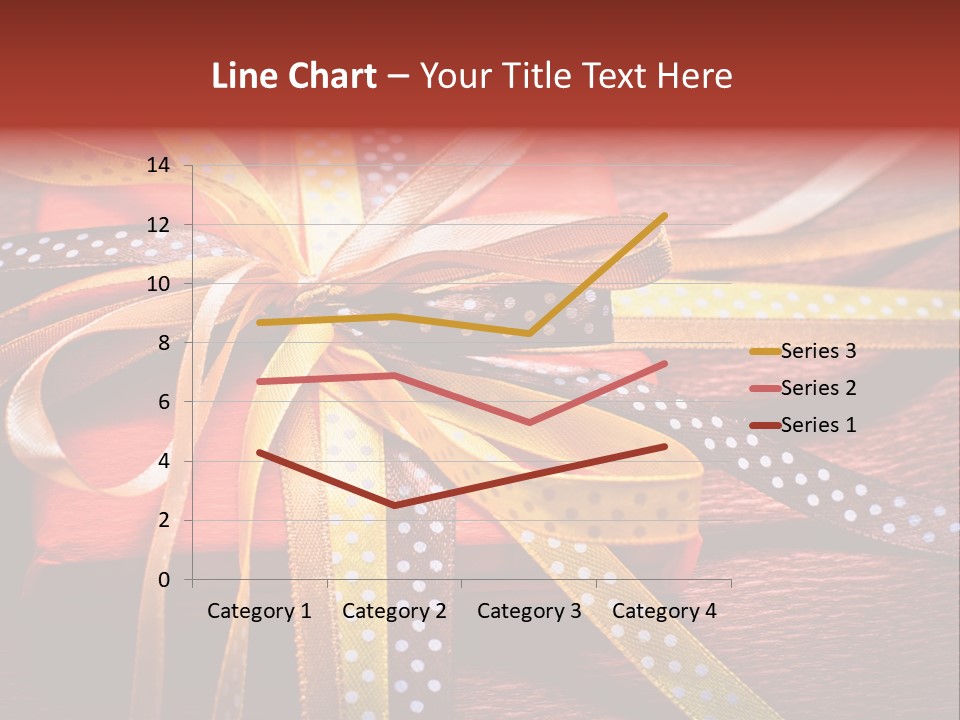 Wrap Brown Blur PowerPoint Template