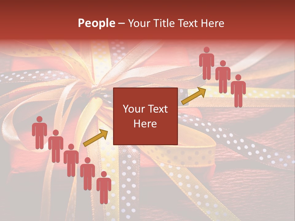 Wrap Brown Blur PowerPoint Template