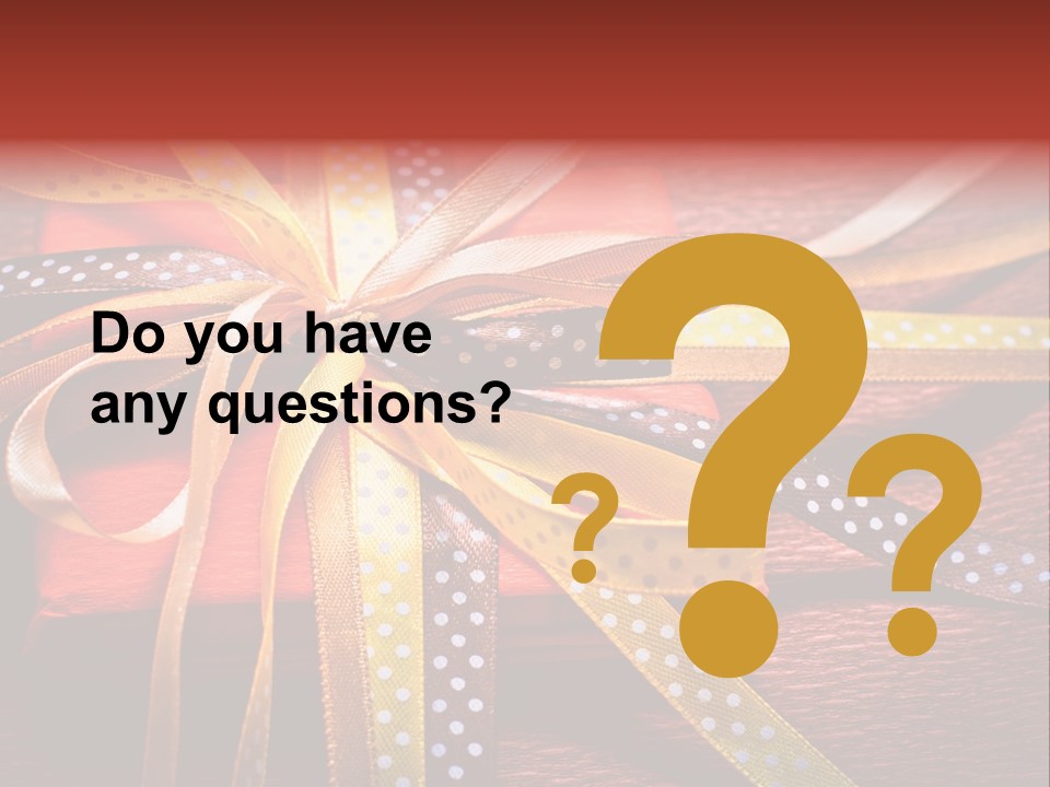 Wrap Brown Blur PowerPoint Template