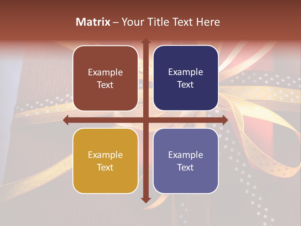 Brown Celebrate Wrap PowerPoint Template