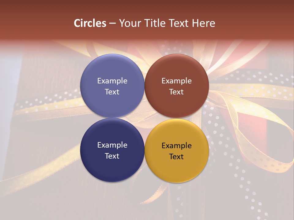 Brown Celebrate Wrap PowerPoint Template