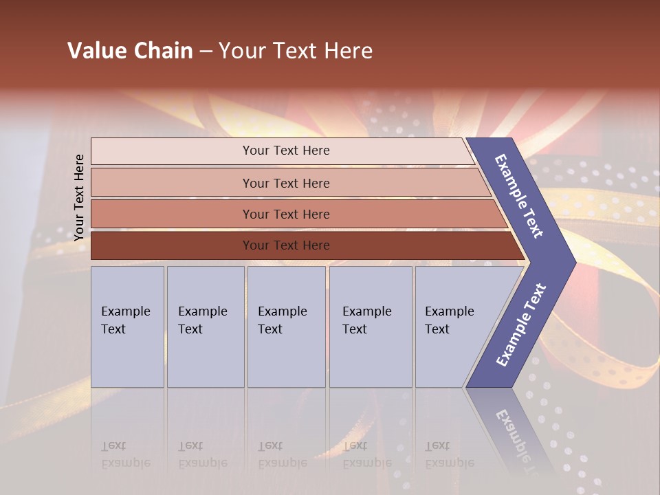 Brown Celebrate Wrap PowerPoint Template