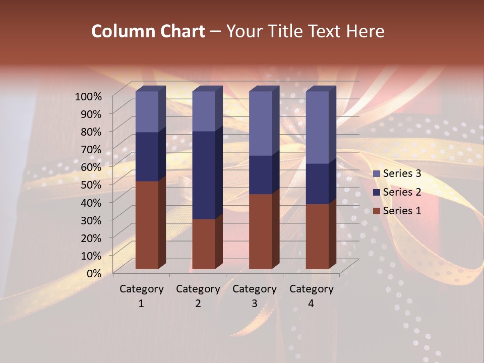 Brown Celebrate Wrap PowerPoint Template