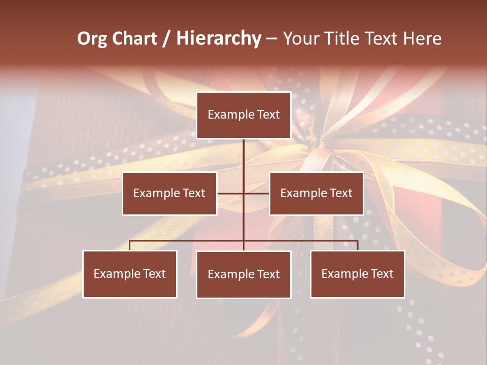 Brown Celebrate Wrap PowerPoint Template