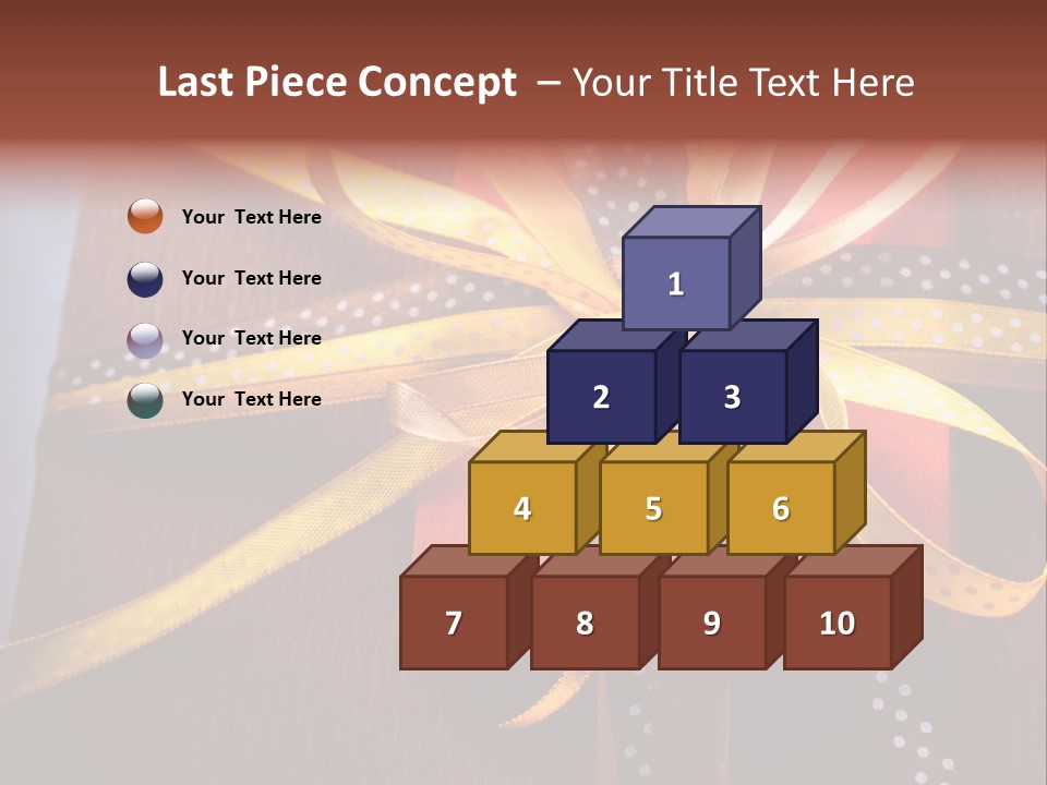 Brown Celebrate Wrap PowerPoint Template