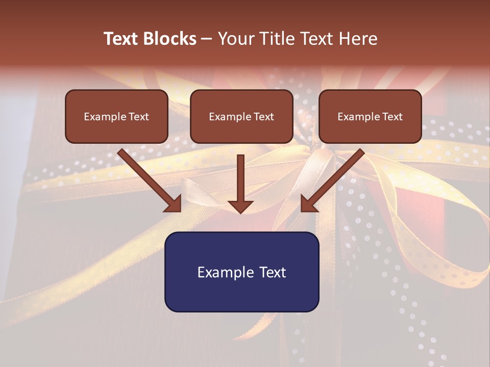 Brown Celebrate Wrap PowerPoint Template