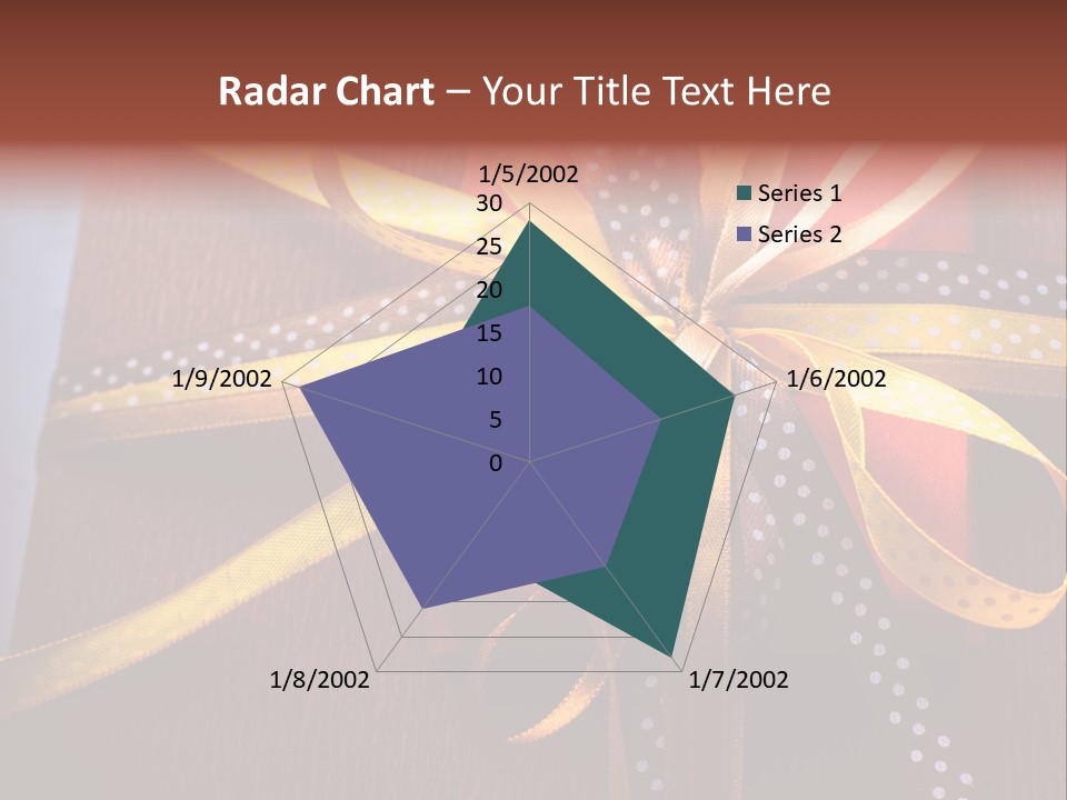 Brown Celebrate Wrap PowerPoint Template