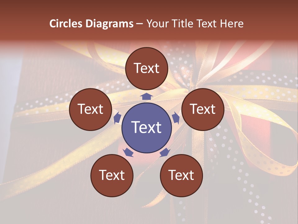 Brown Celebrate Wrap PowerPoint Template