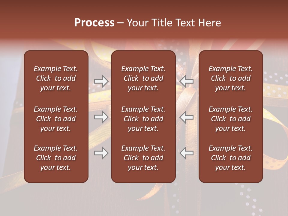 Brown Celebrate Wrap PowerPoint Template