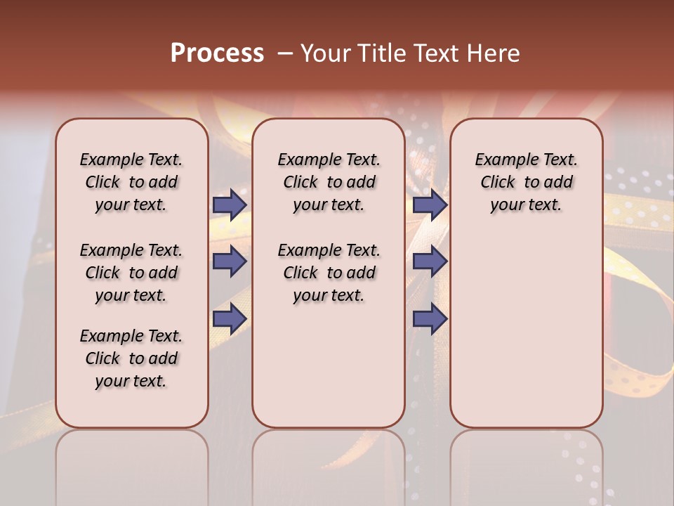 Brown Celebrate Wrap PowerPoint Template