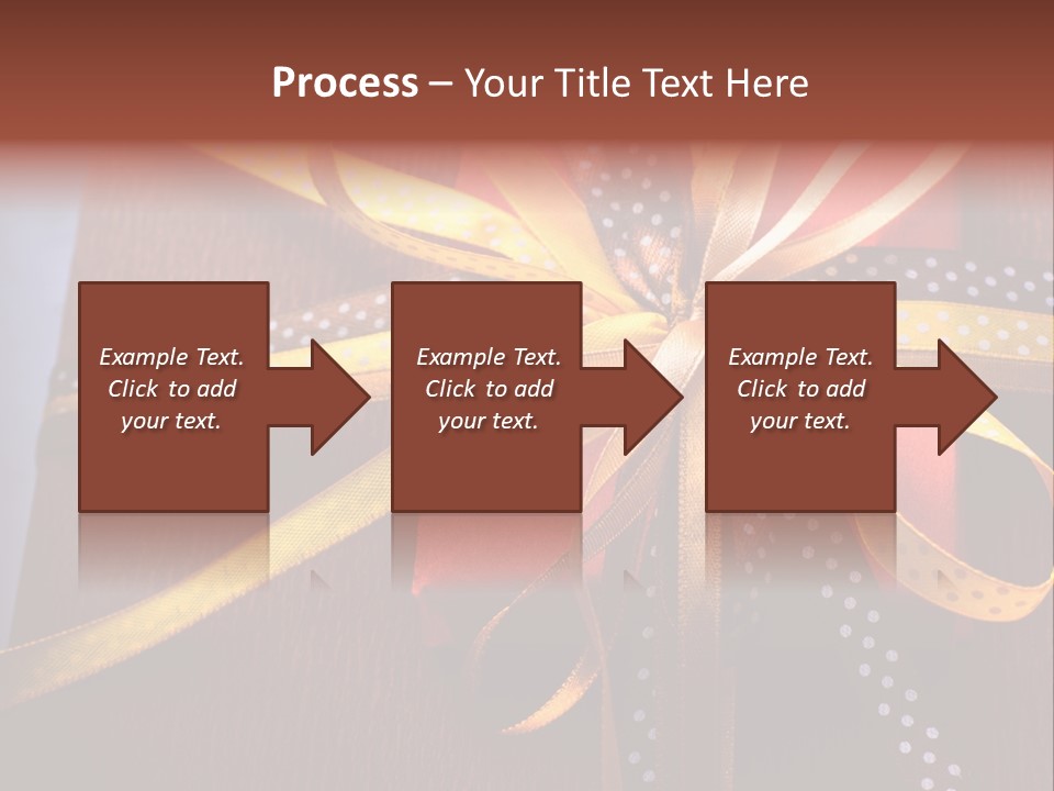 Brown Celebrate Wrap PowerPoint Template