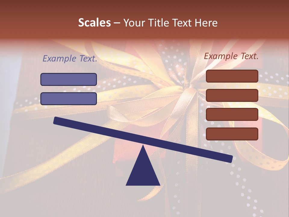 Brown Celebrate Wrap PowerPoint Template