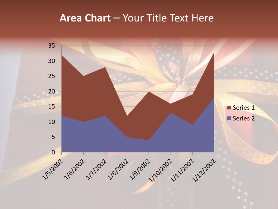 Brown Celebrate Wrap PowerPoint Template