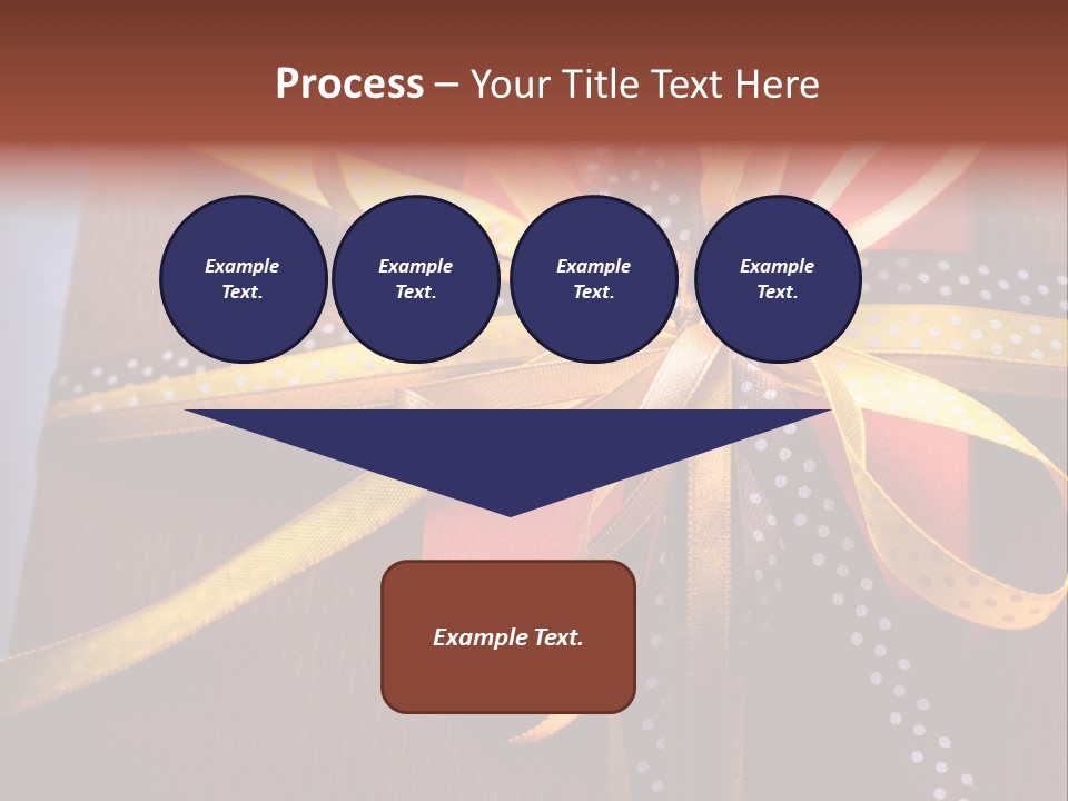 Brown Celebrate Wrap PowerPoint Template