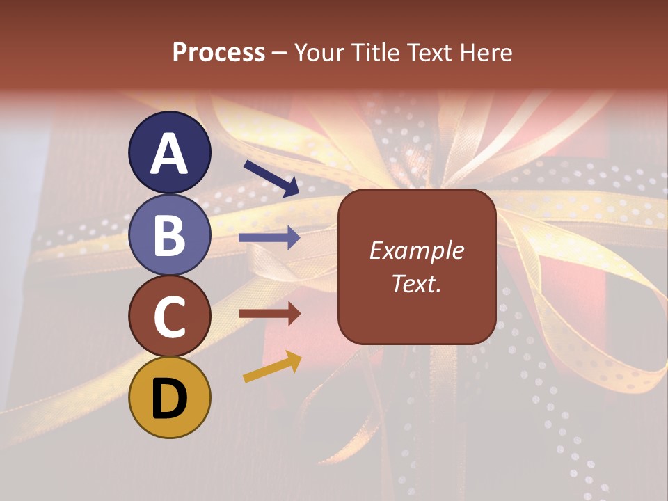 Brown Celebrate Wrap PowerPoint Template