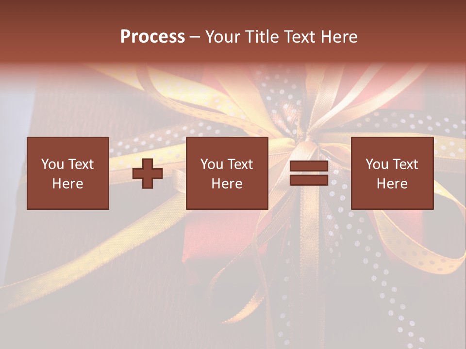 Brown Celebrate Wrap PowerPoint Template
