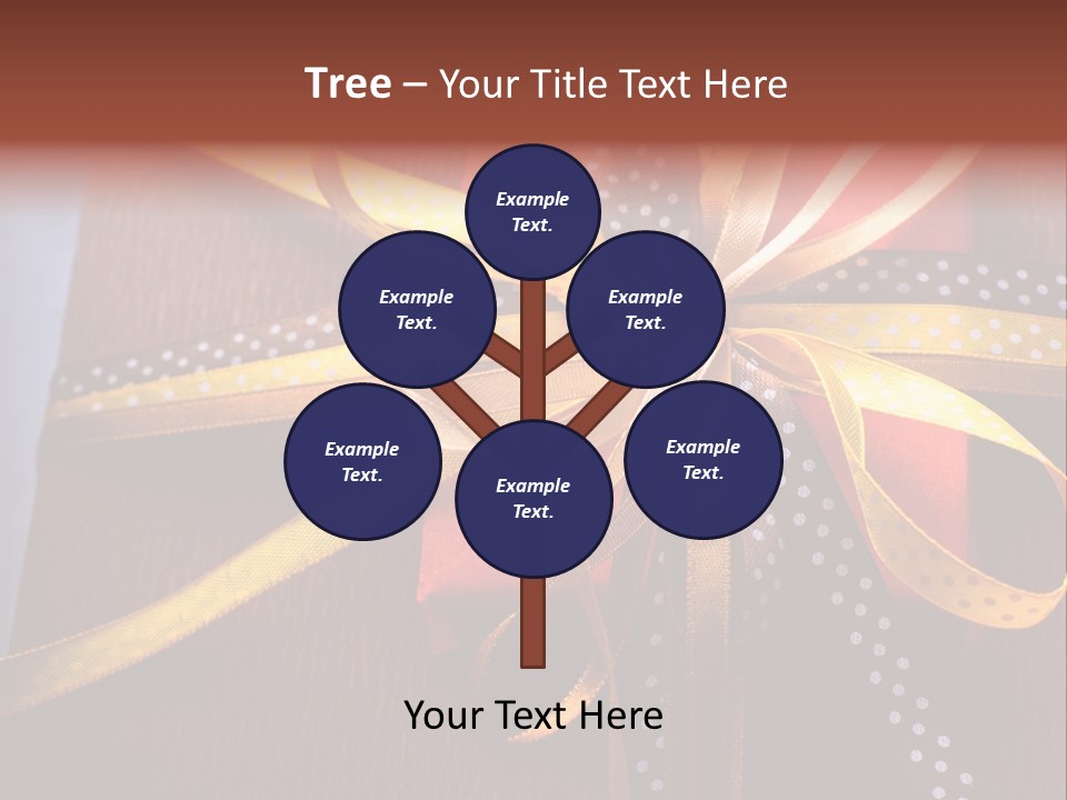 Brown Celebrate Wrap PowerPoint Template